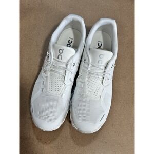 On Cloud Cloud 5 Men's Running Shoes All White Size 13   59. 98918